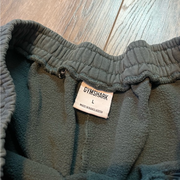 Gymshark Training Fleece Joggers in Fog Green - Picture 7 of 8